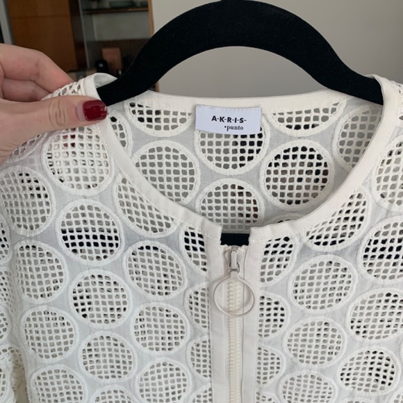 Akris Punto white jacket - Picture 2 of 2